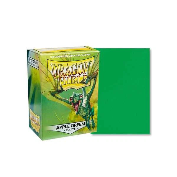 Sleeves - Dragon Shield - Apple Green Matte ( 100 Sleeves )