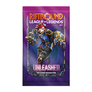 League of Legends - Riftbound -  Unleashed  Booster box - 24 bustine( Inglese )