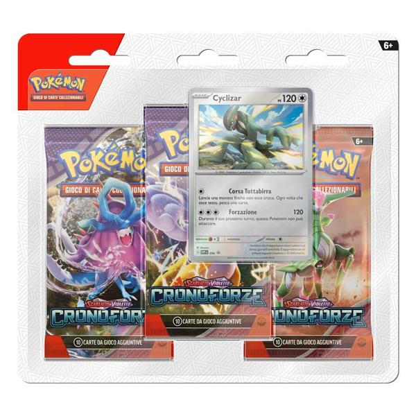 Pokèmon - Cronoforze - Blister 3 Bustine ( Italiano )