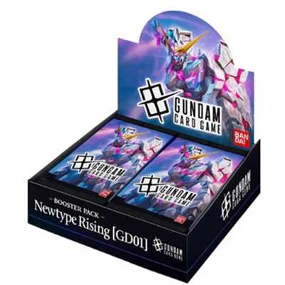 Gundam Card Game Booster Box Newtype Rising [GD01]