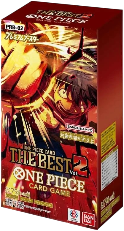 One Piece Card Game [PRB-02] The Best Vol.2  - Display Box (Giapponese)